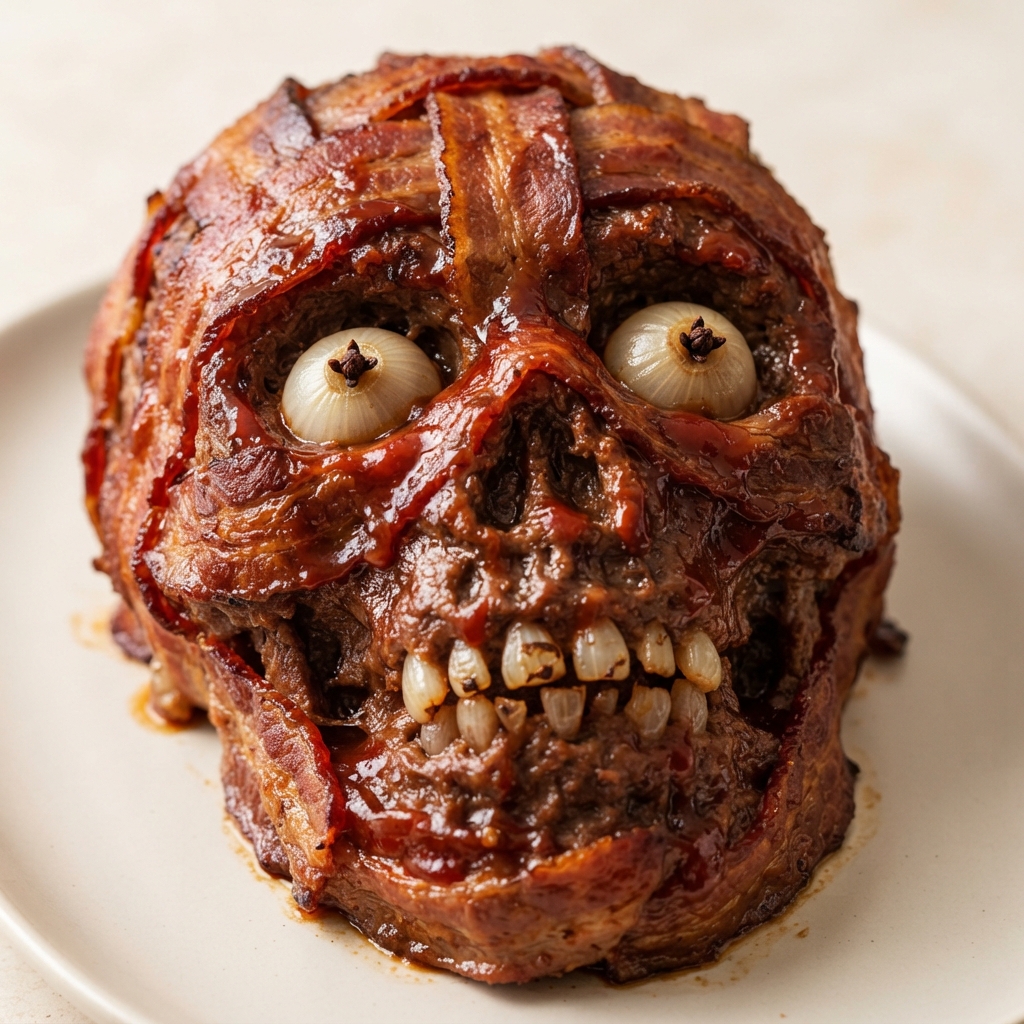 Chef John's Undead Bacon-Wrapped Meatloaf