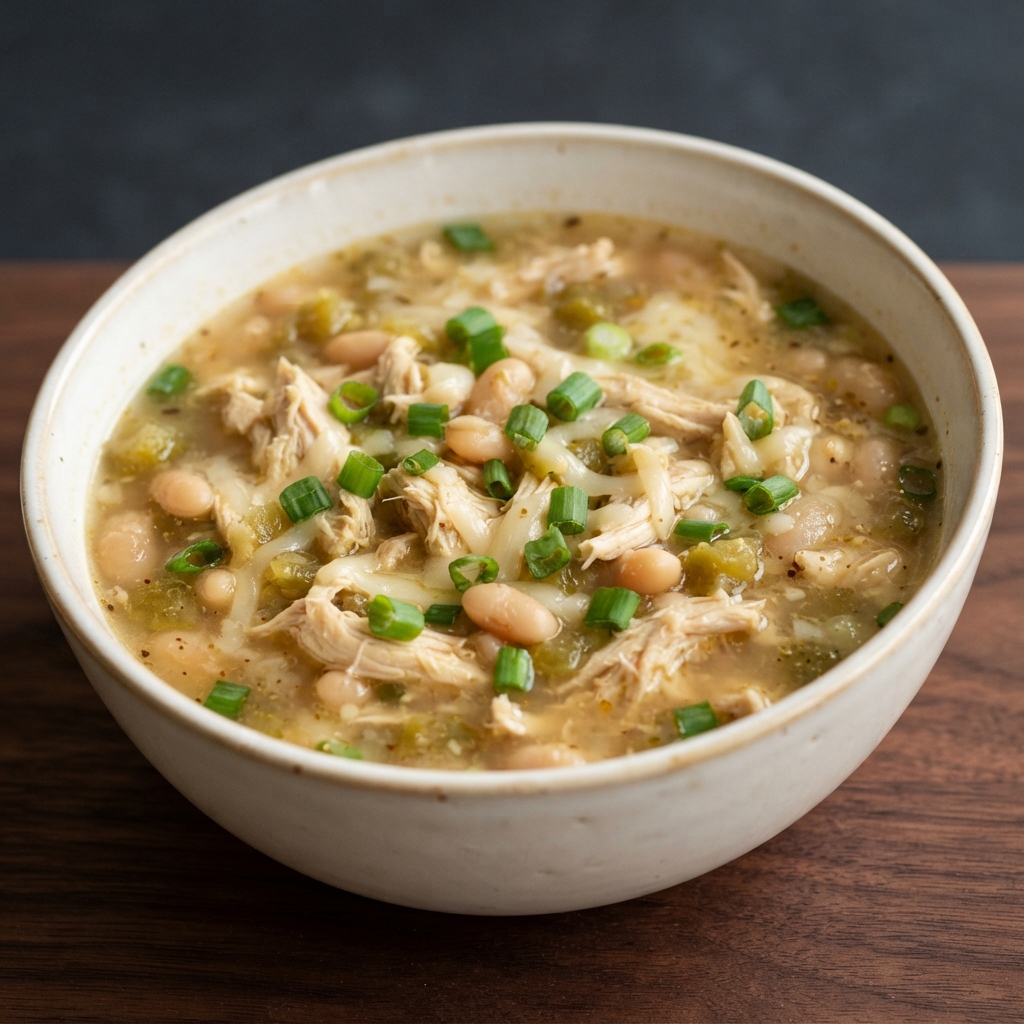 Creamy White Chicken Chili