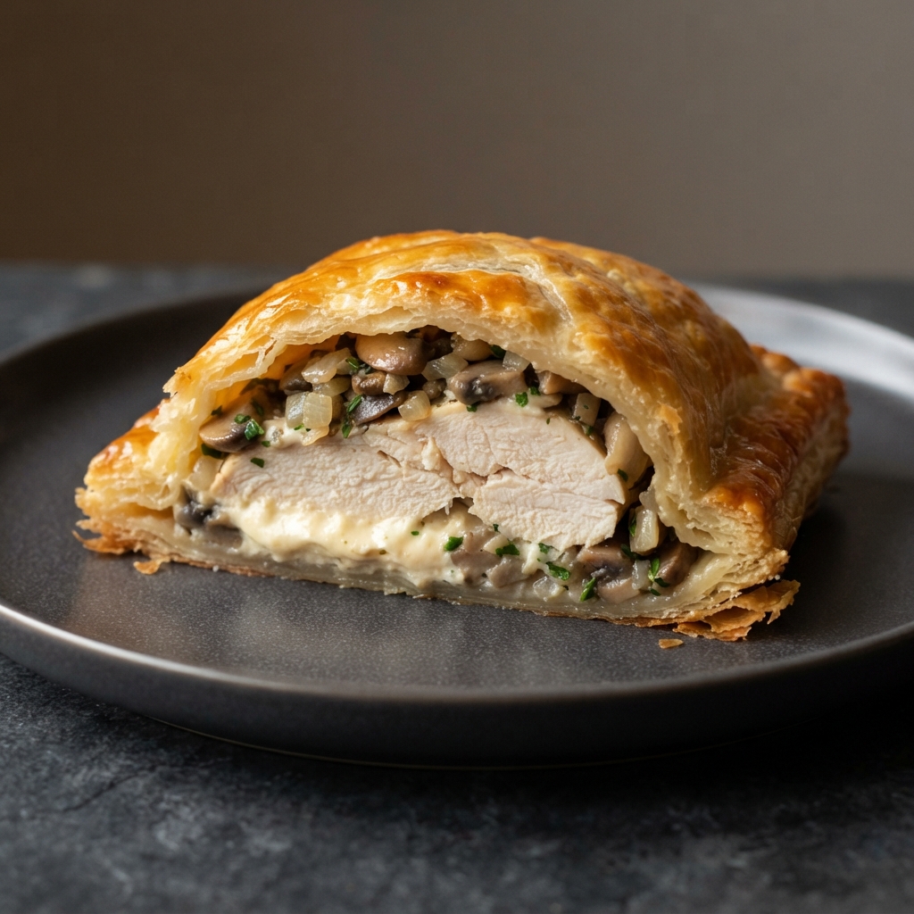 Puff Pastry Chicken Parcels
