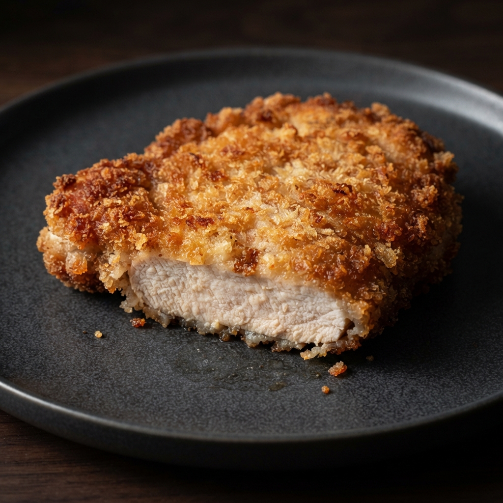 Crisp Panko-Crusted Pork Chops