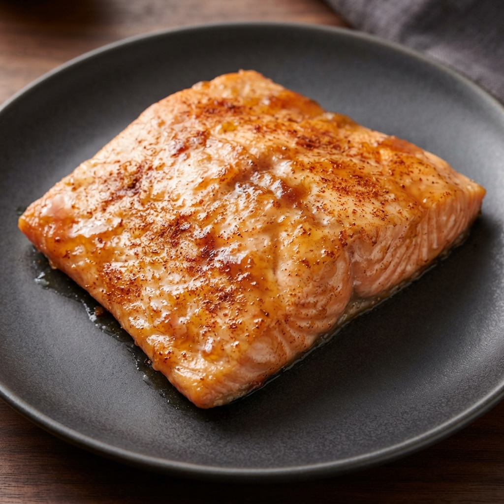 Honey-Cognac Glazed Salmon with Citrus