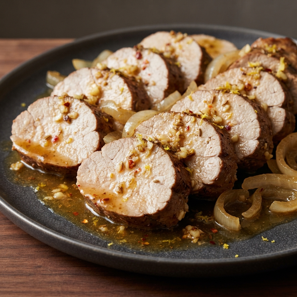 Cuban-Style Slow Cooker Pork Tenderloin