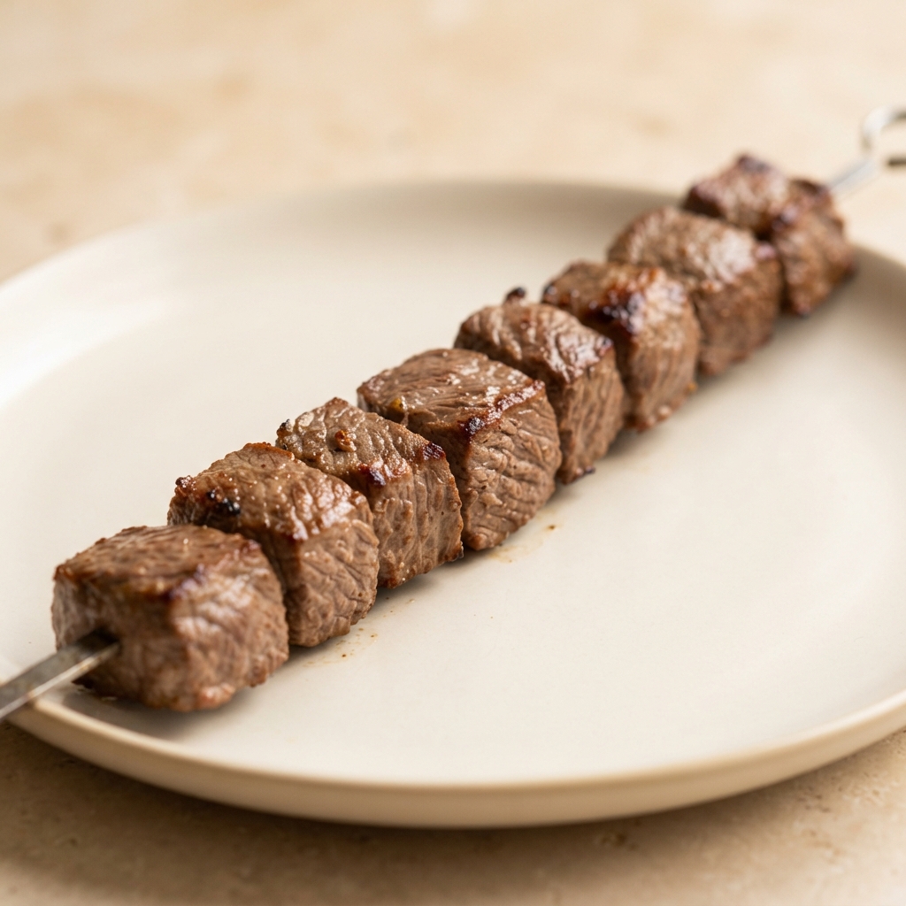Iranian-Style Beef Shish Kabob