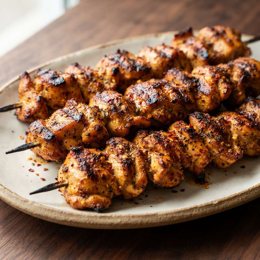 Turkish-Style Chicken Skewers