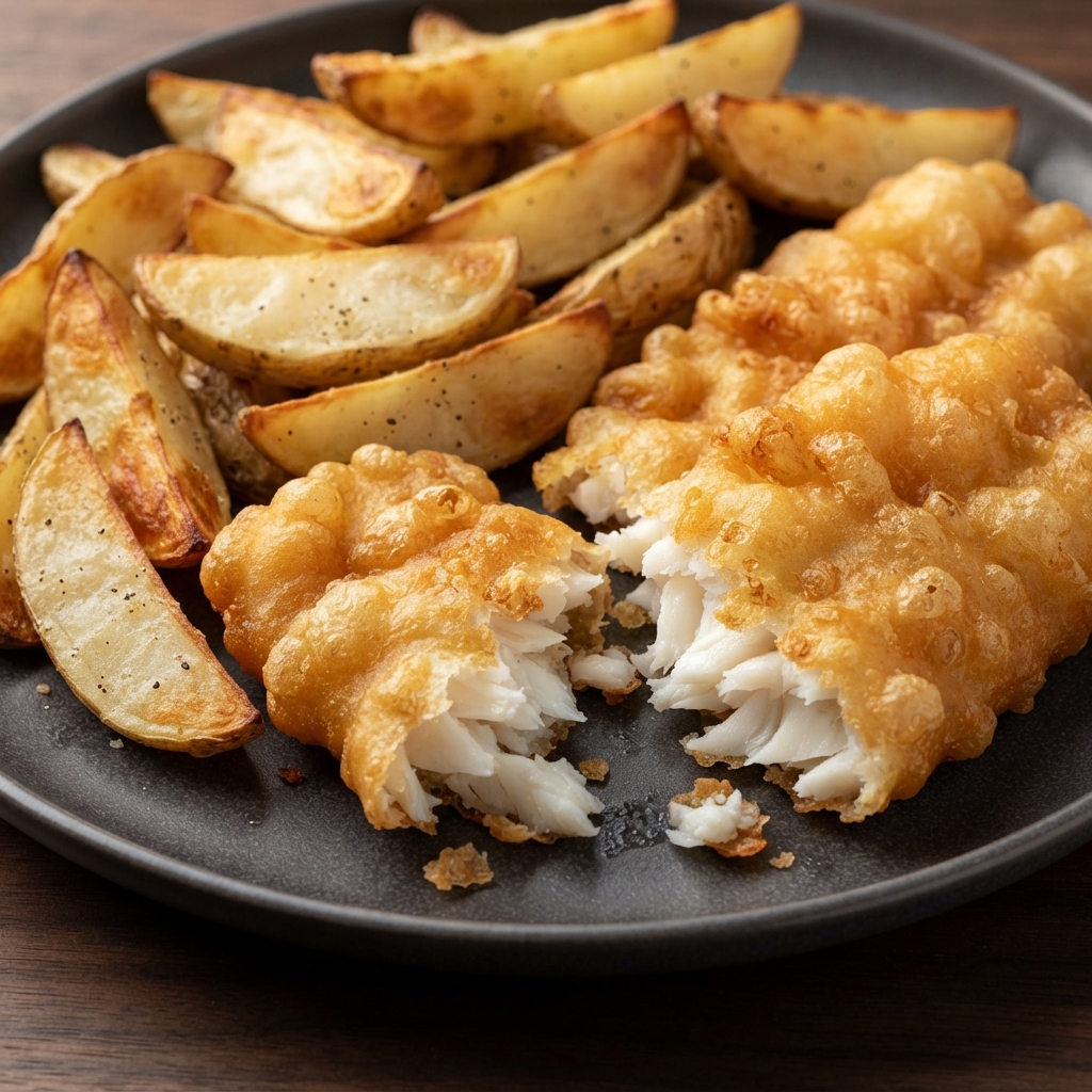 Air Fryer Fish and Chips