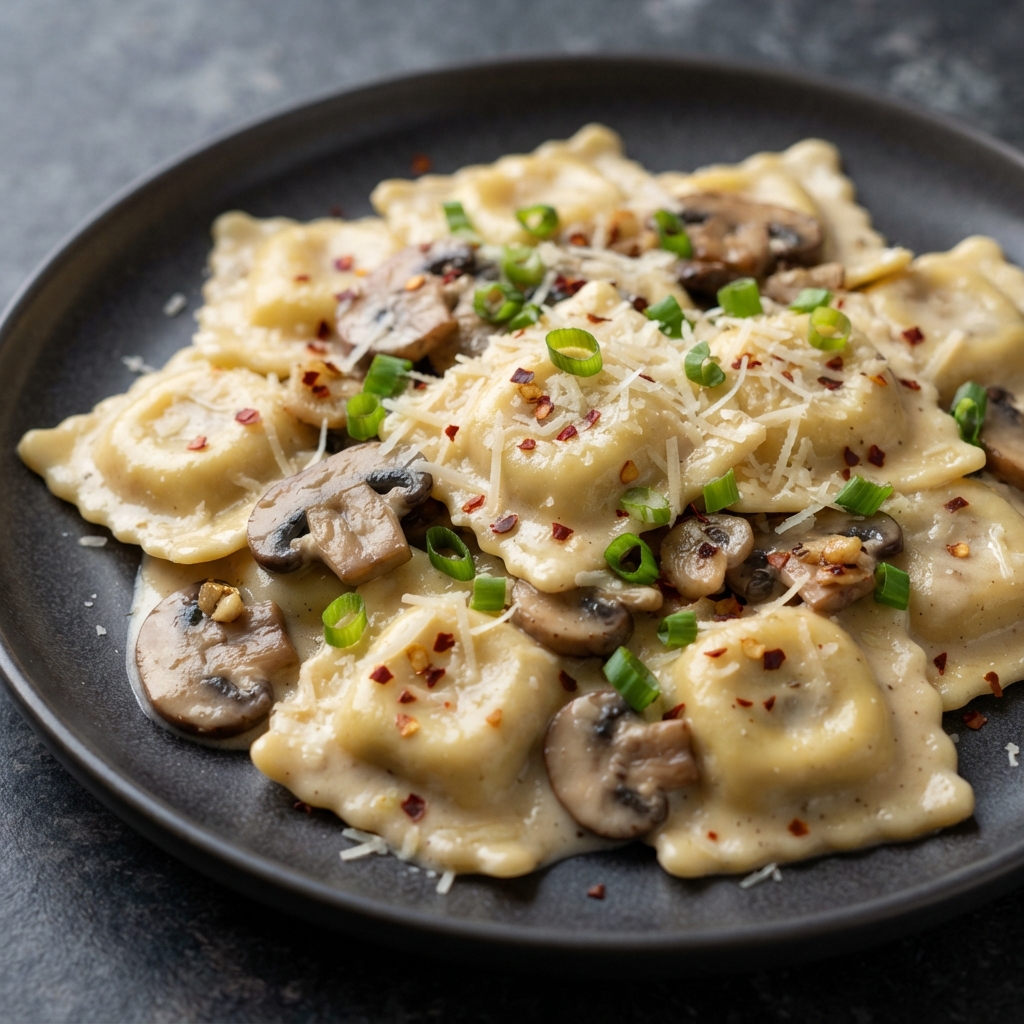 Angel's Mushroom Alfredo Cheese Ravioli