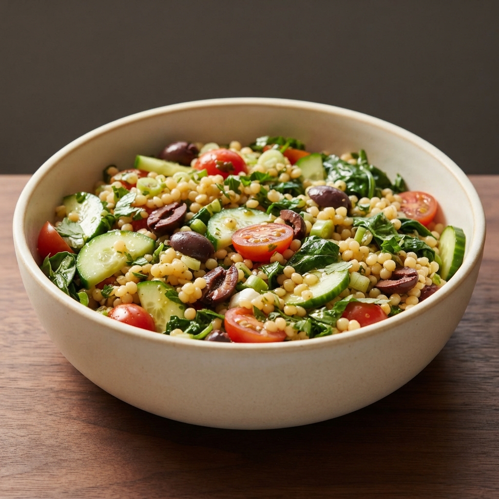 Pearl Couscous Herb Salad