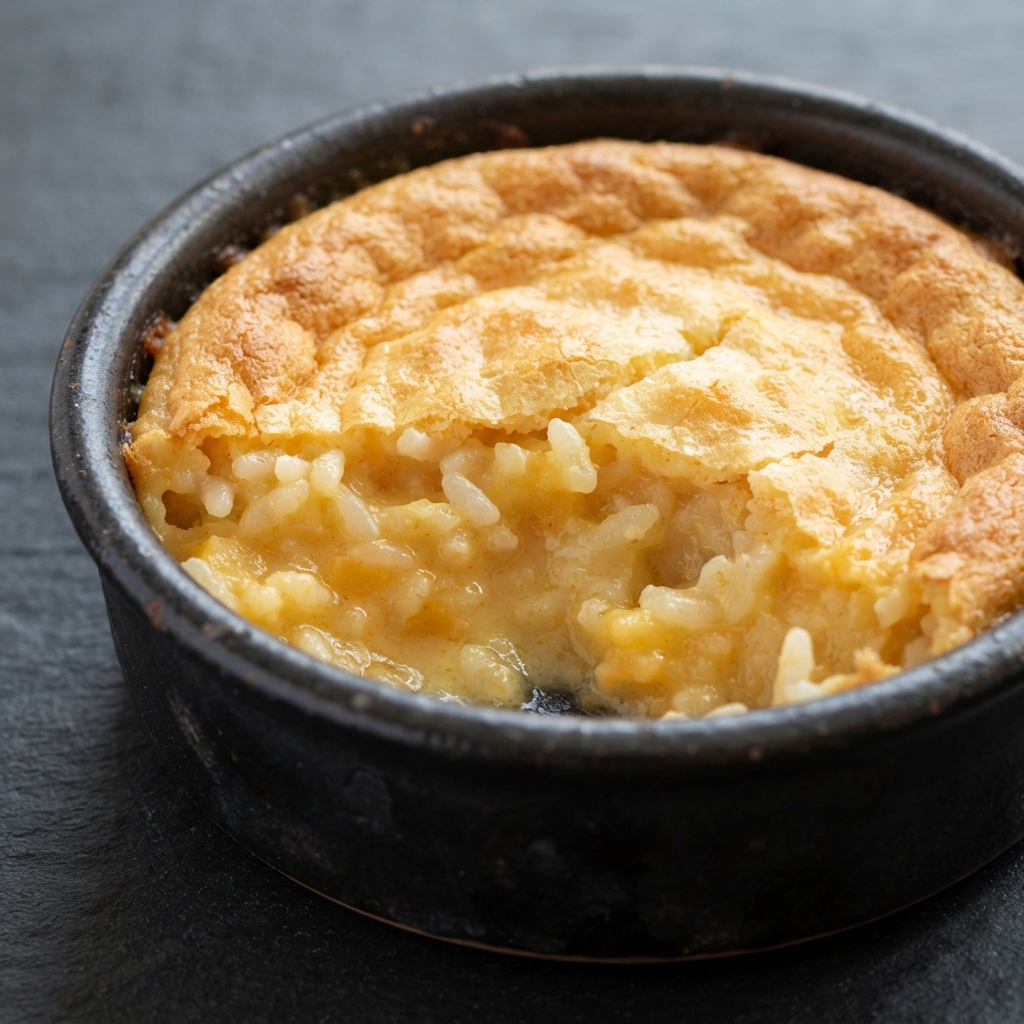 Rice and Rutabaga Custard Pudding