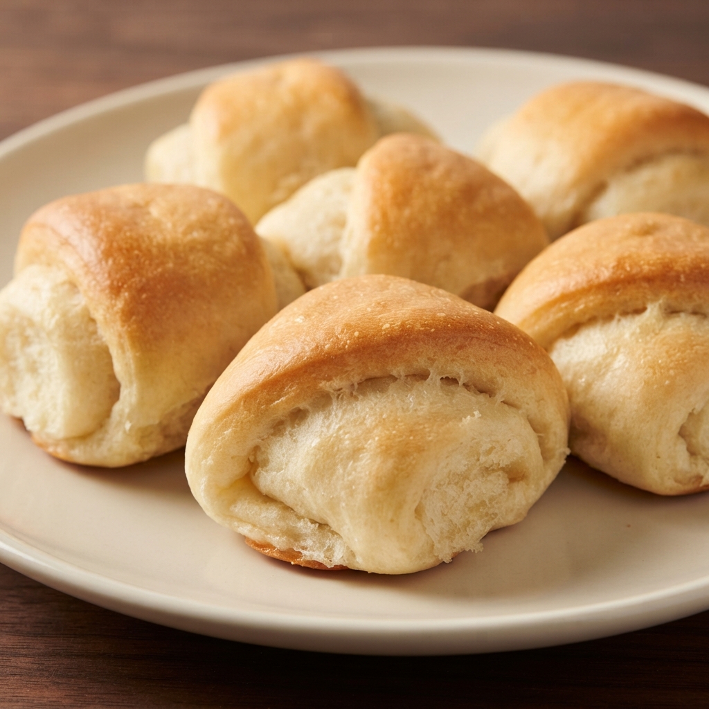 Buttery Parker House Dinner Rolls