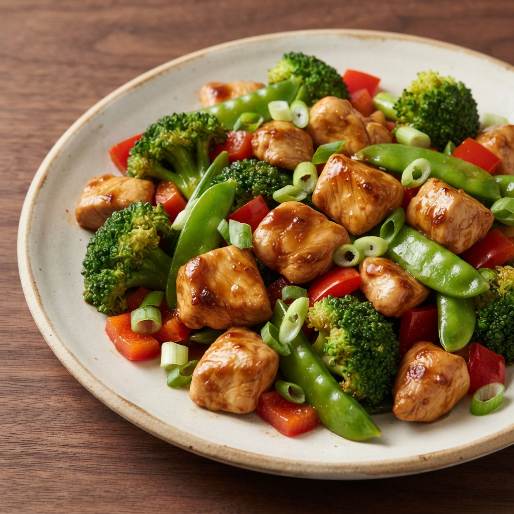 Teriyaki Chicken and Veggie Stir-Fry