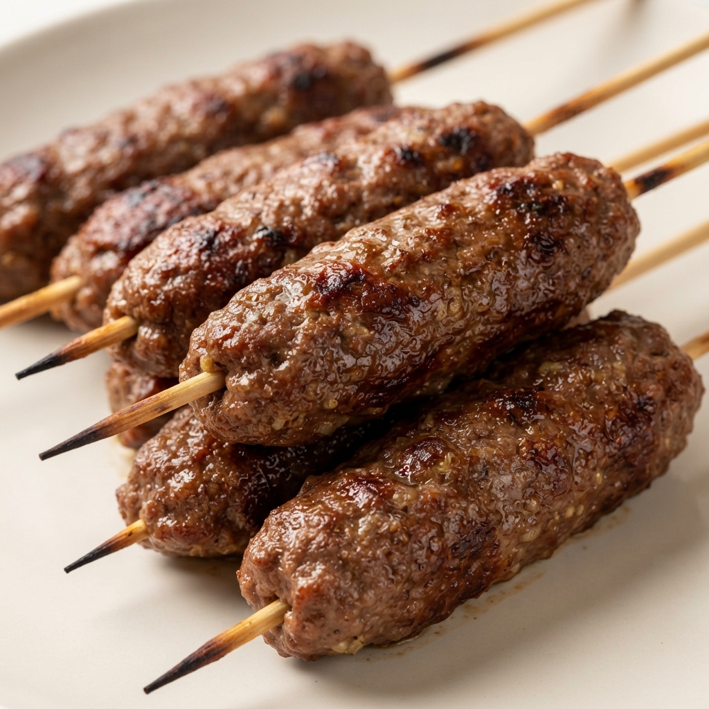 Skewered Burger Kabobs