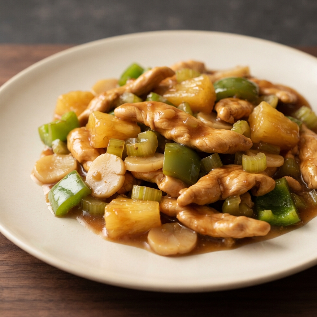 Sara's Tangy Pineapple Sweet-and-Sour Chicken