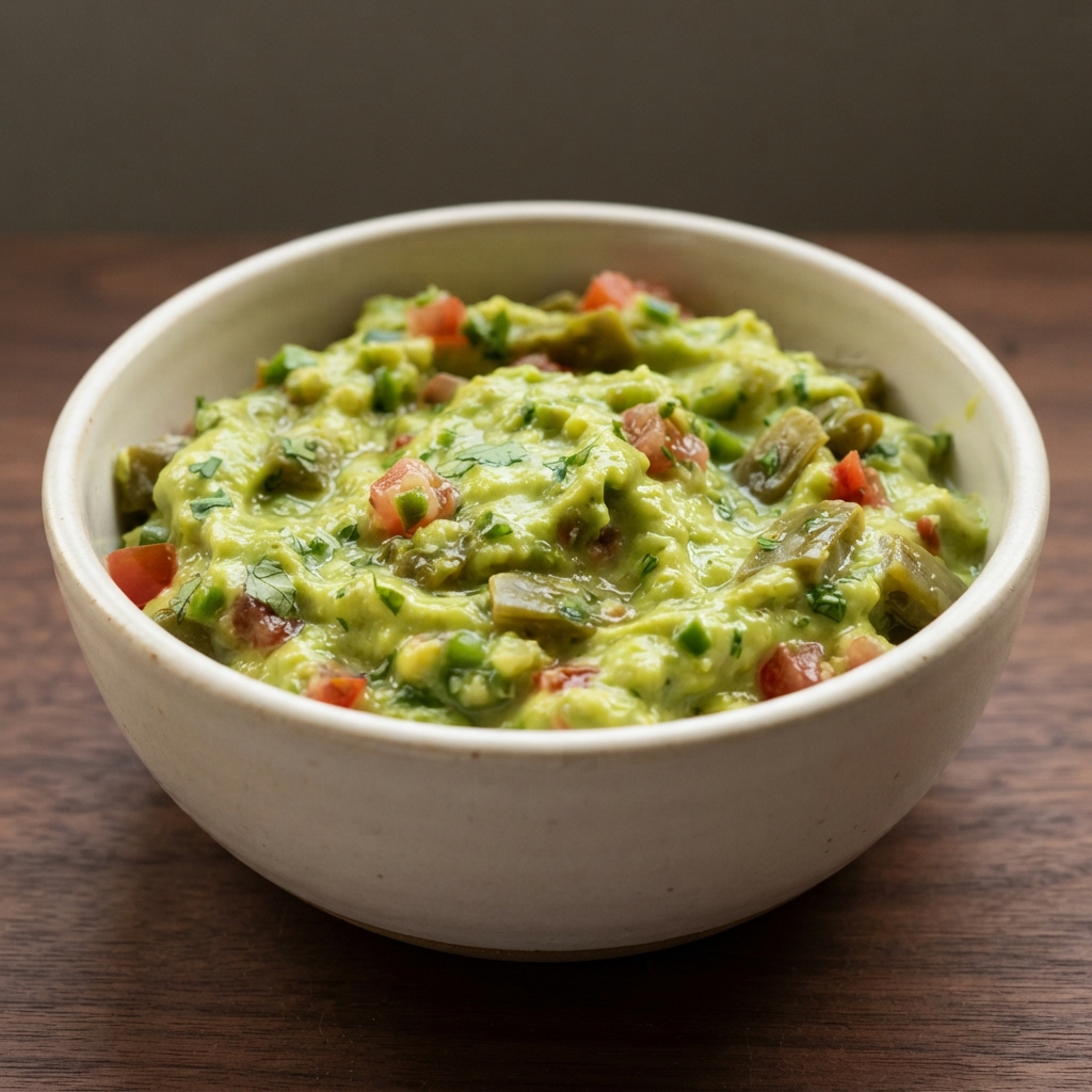 Nopales Guacamole (Cactus Avocado Dip)