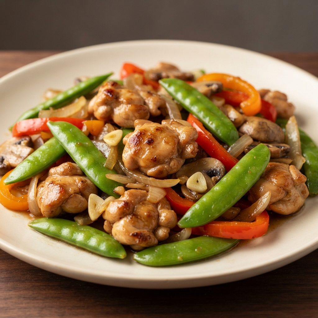 Chicken Thigh Meat Stir-Fry