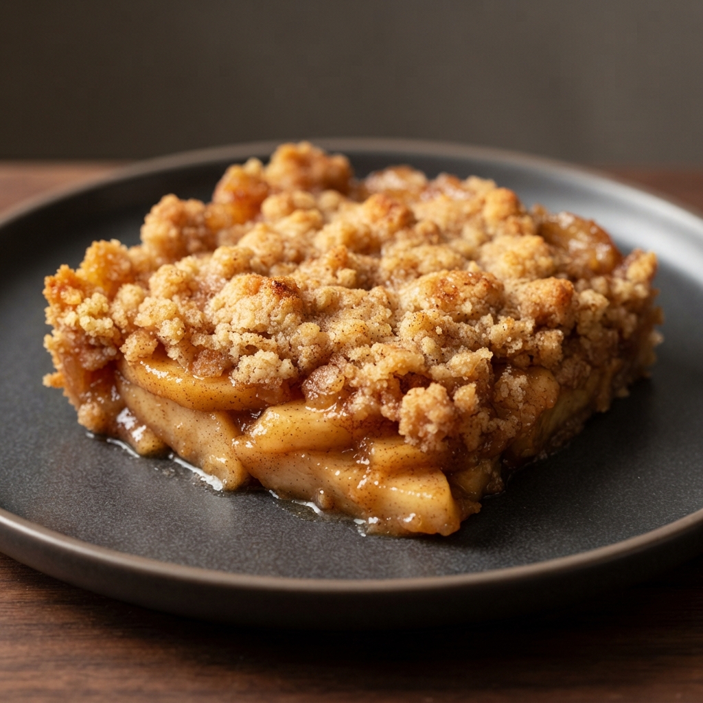 Oat-Free Apple Crisp