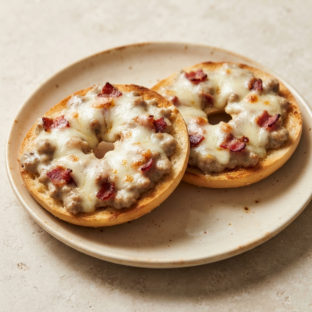 Easy Breakfast Pizzas