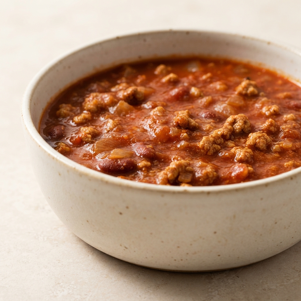 Weeknight Turkey Bean Chili