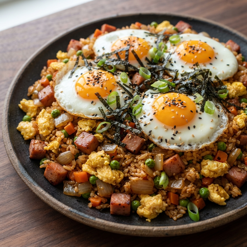 Luncheon Meat Fried Rice