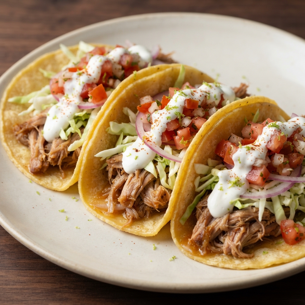 Citrus Carnitas Street Tacos