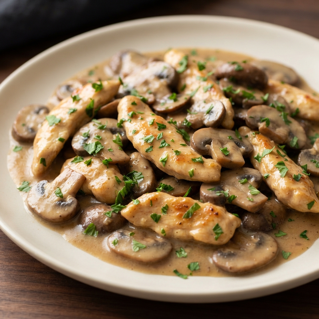 Instant Pot Creamy Chicken Marsala