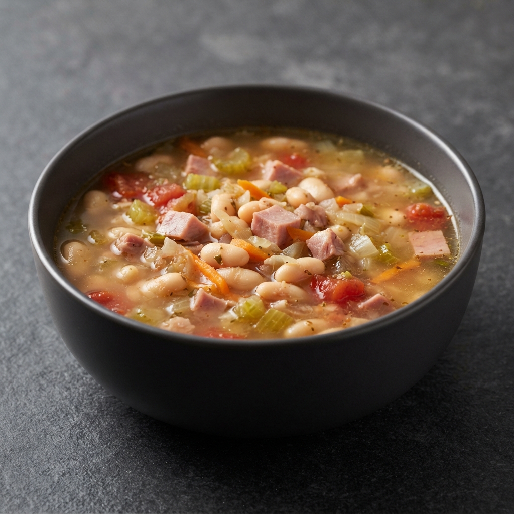 Instant Pot Navy Bean and Ham Soup