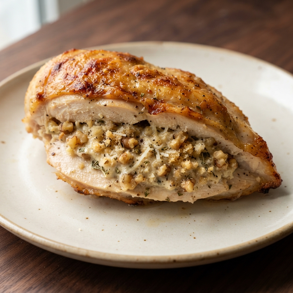Oven Roasted Stuffed Chicken Breasts