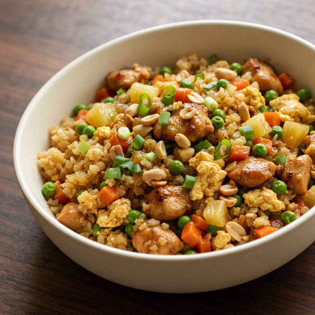 Chicken Cauliflower Fried Rice