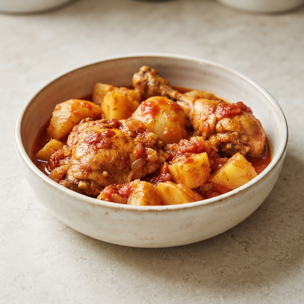 Puerto Rican-Style Chicken Stew (Pollo Guisado)