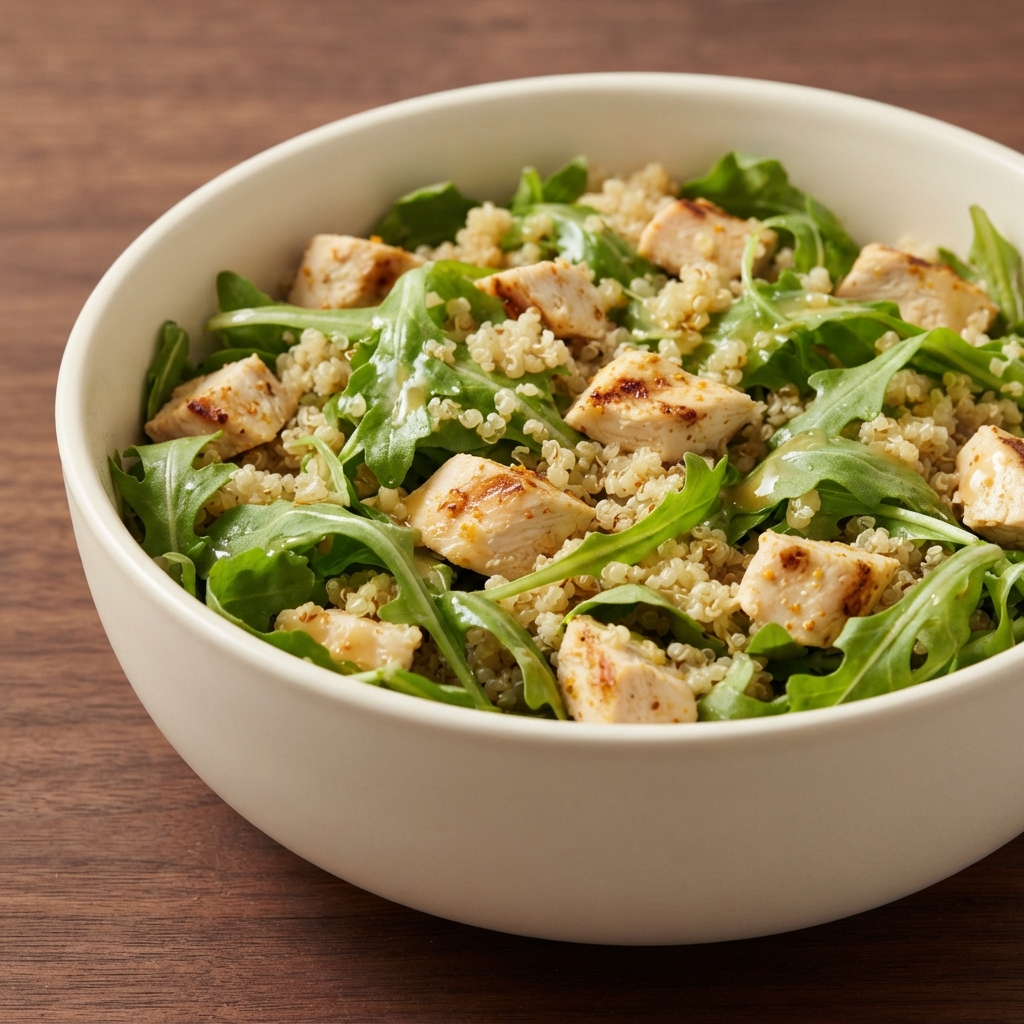 Chicken, Quinoa & Arugula Power Salad