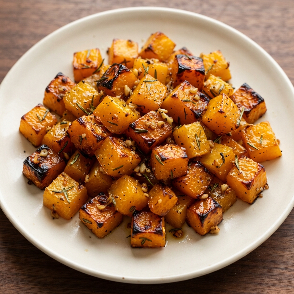 Rosemary Roasted Butternut Squash