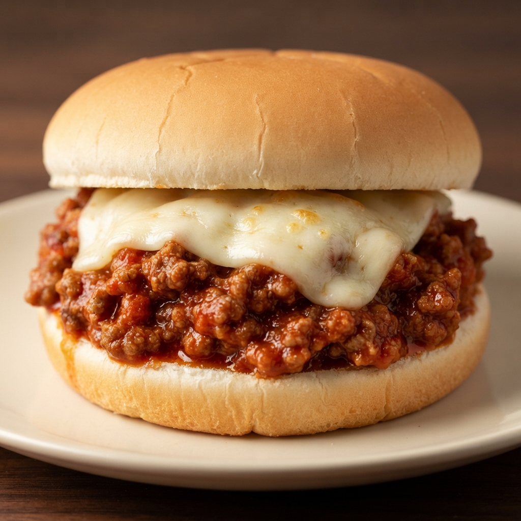 Mozzarella Pizza Sloppy Burgers
