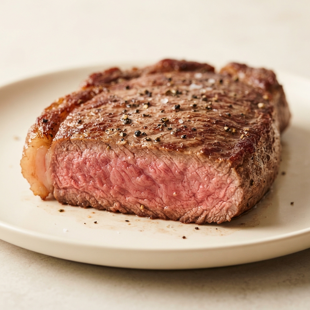 Cast Iron Pan-Seared Steak (Oven-Finished)