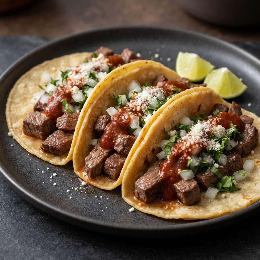 Street-Style Carne Asada Tacos