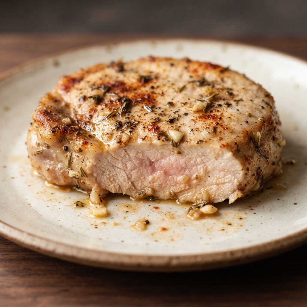 Crockpot Herb-Rubbed Pork Chops