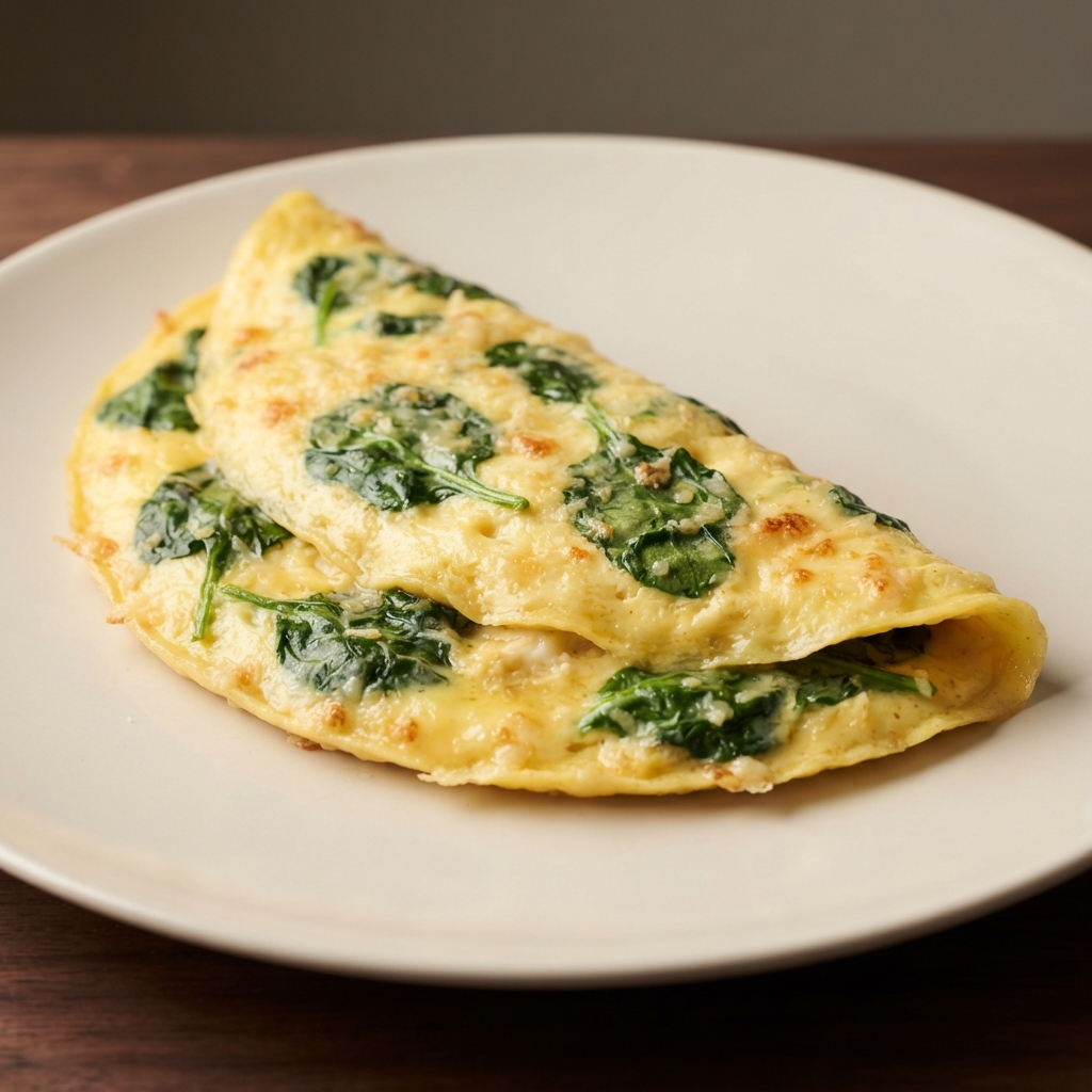Baby Spinach Omelet