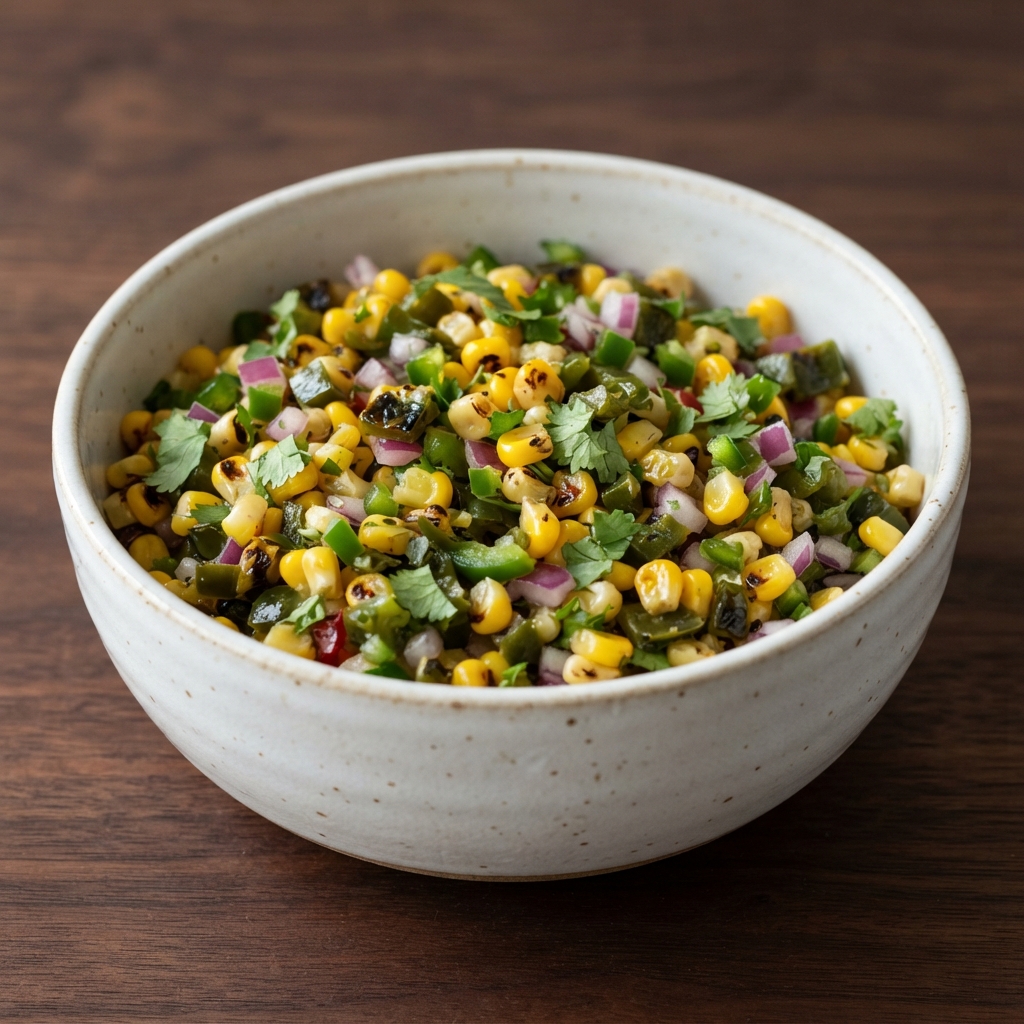 Smoky Jalapeño Corn Salsa