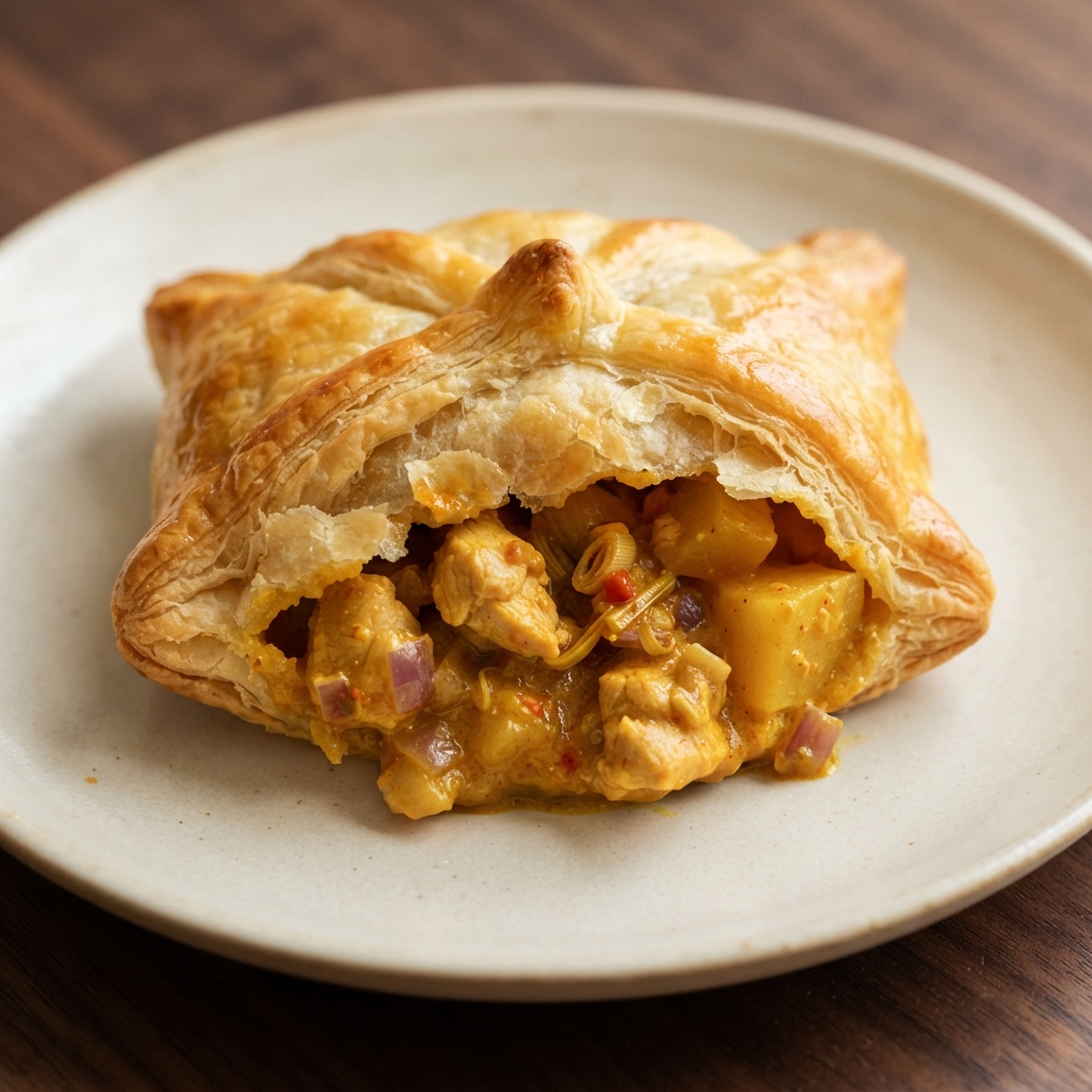 Malaysian-Style Chicken Curry Hand Pies
