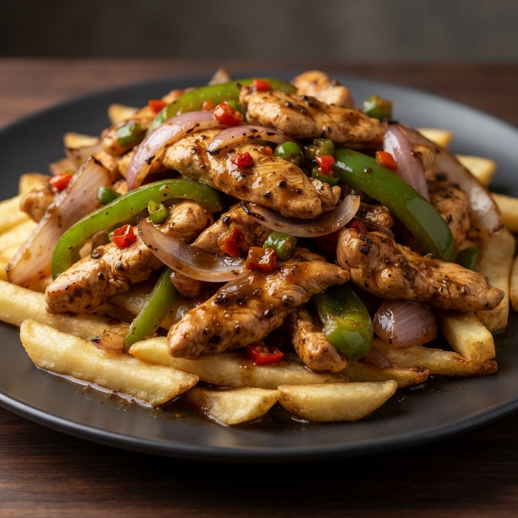 Peruvian Chicken Lomo-Style Stir-Fry (Pollo Saltado)