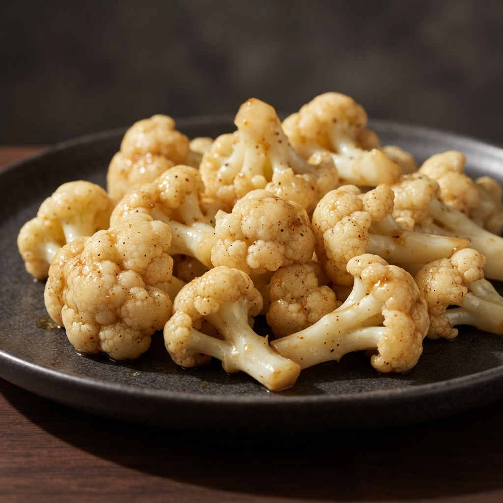 Sous Vide Cauliflower Bites