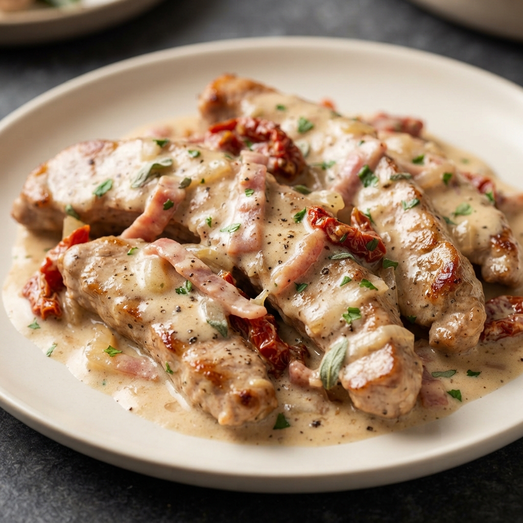 Tuscan-Style Pork Tenderloin