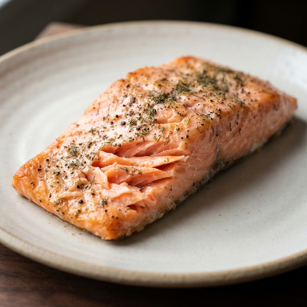 Single-Serve Air Fryer Salmon
