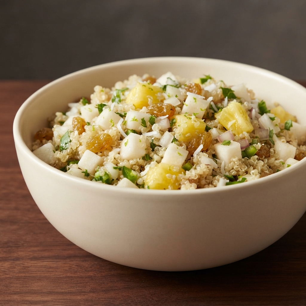 Quinoa Jicama Salad with Lime