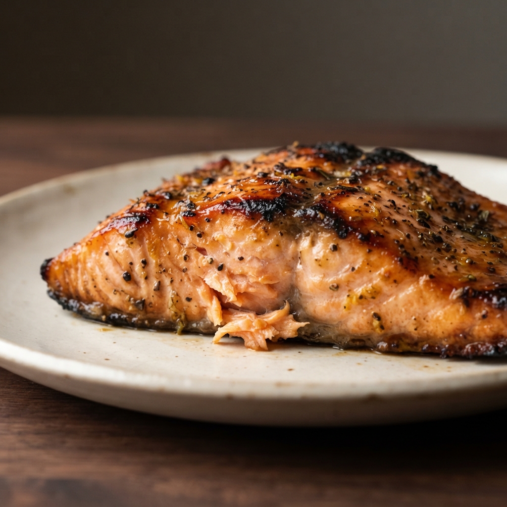 Marinated Grilled Salmon Fillets