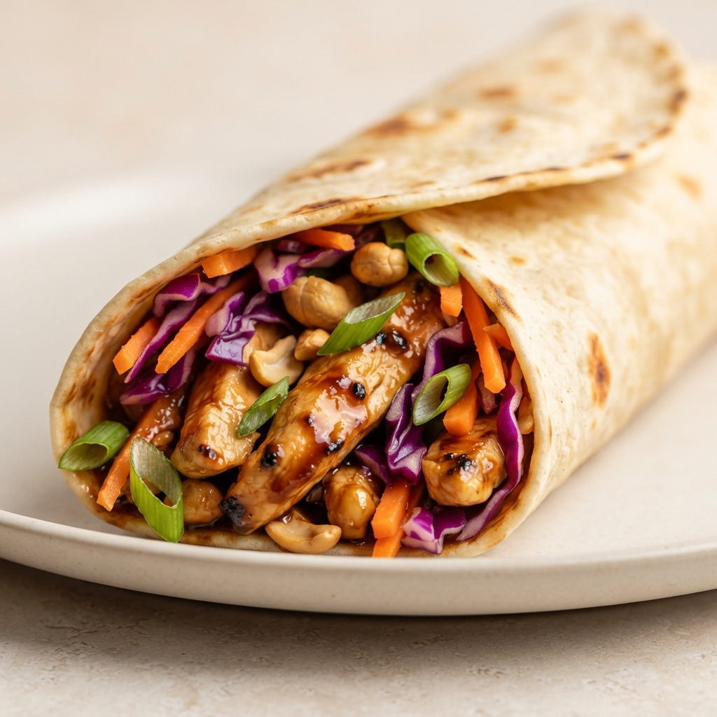 Teriyaki Chicken Wraps