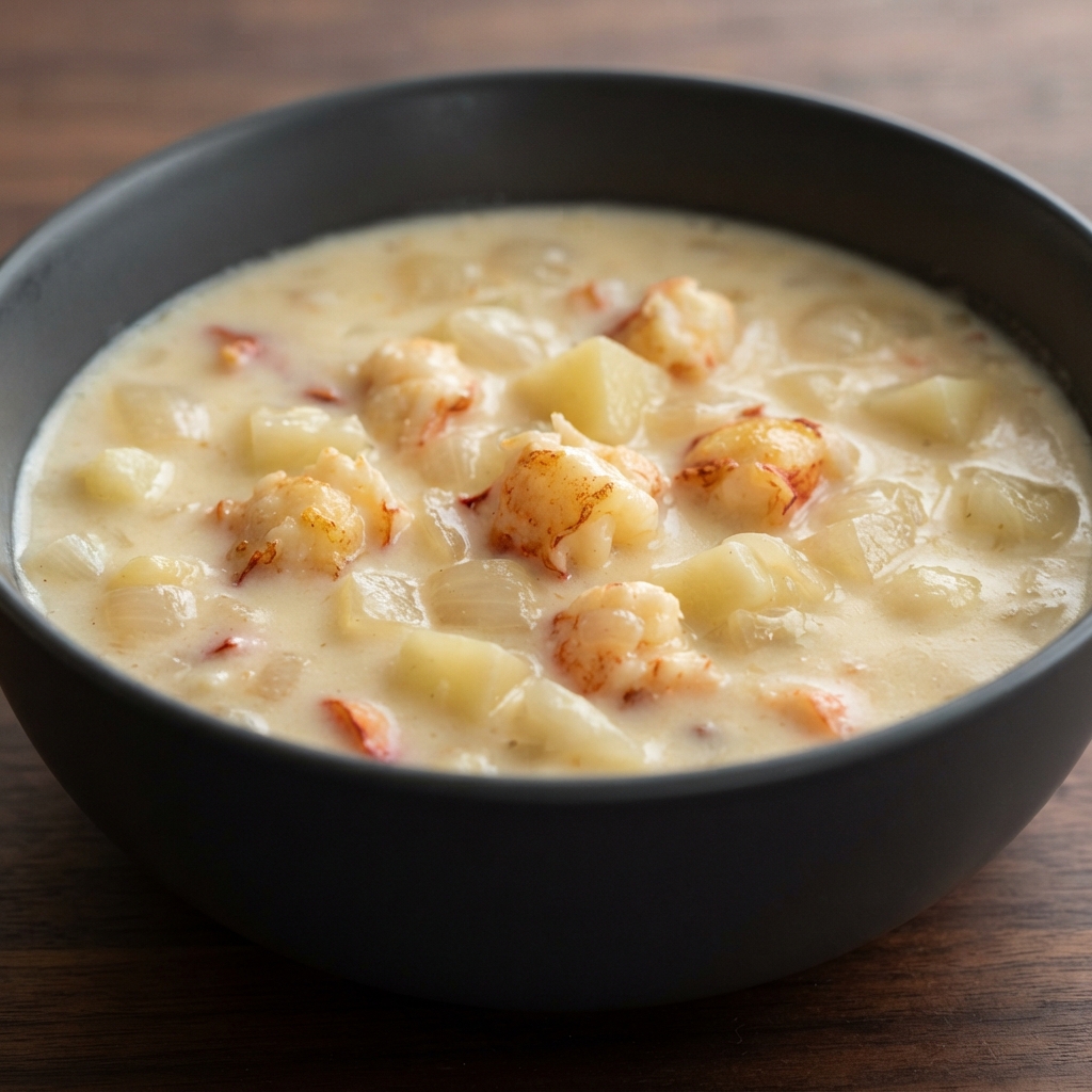 Grandpa Seamone’s Classic Lobster Chowder