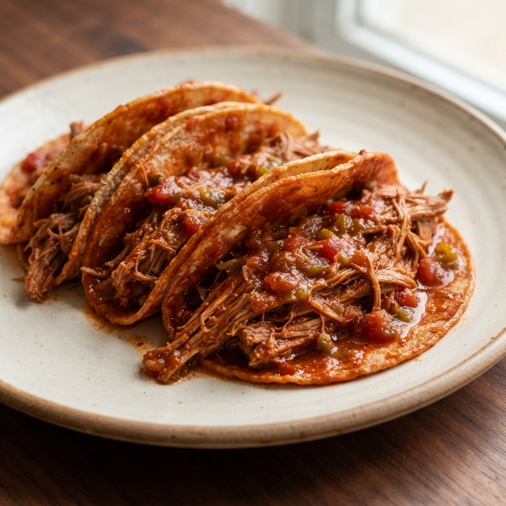 Effortless Pulled Beef Tacos