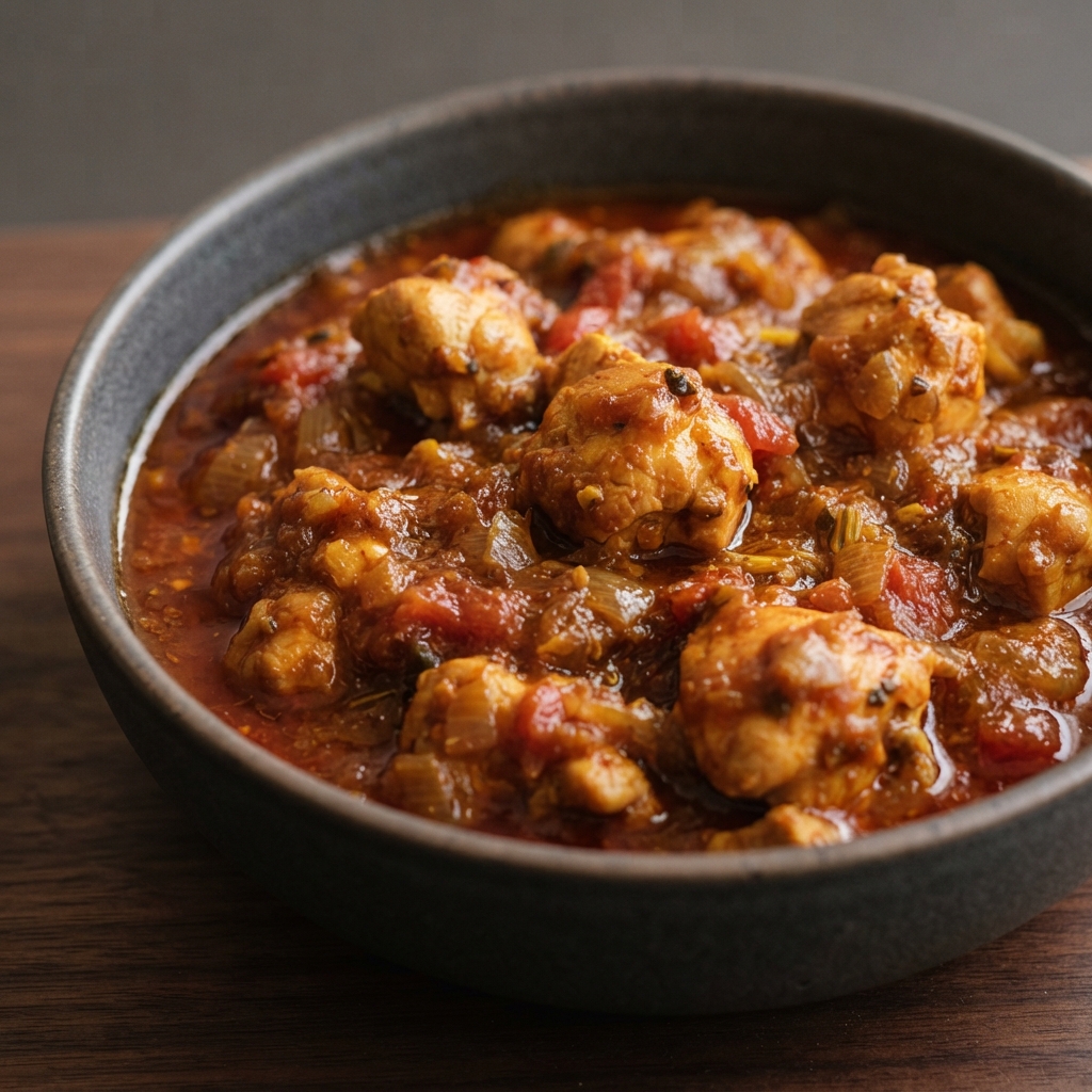 Myanmar-Style Chicken Curry