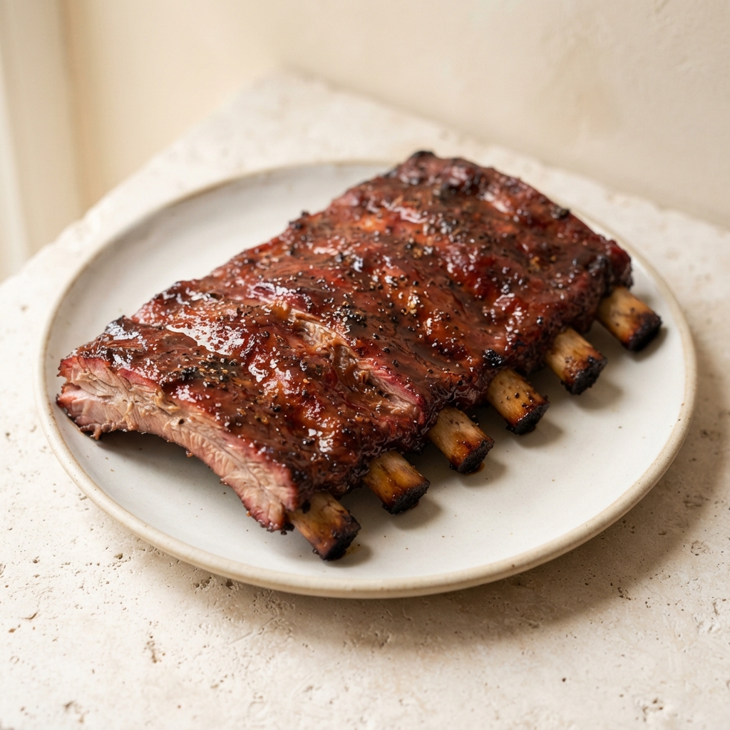 Honey-Kissed Smoked Baby Back Ribs