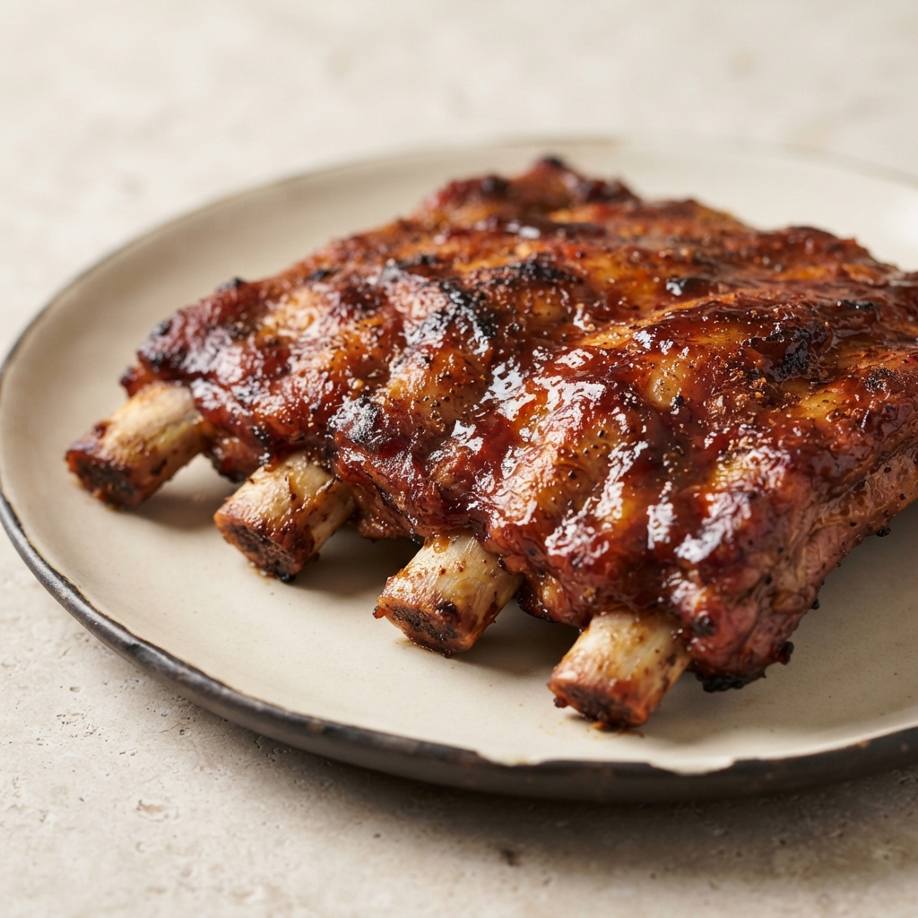 Air-Fried BBQ Baby Back Ribs