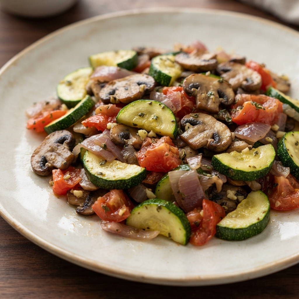 Sautéed Zucchini Medley